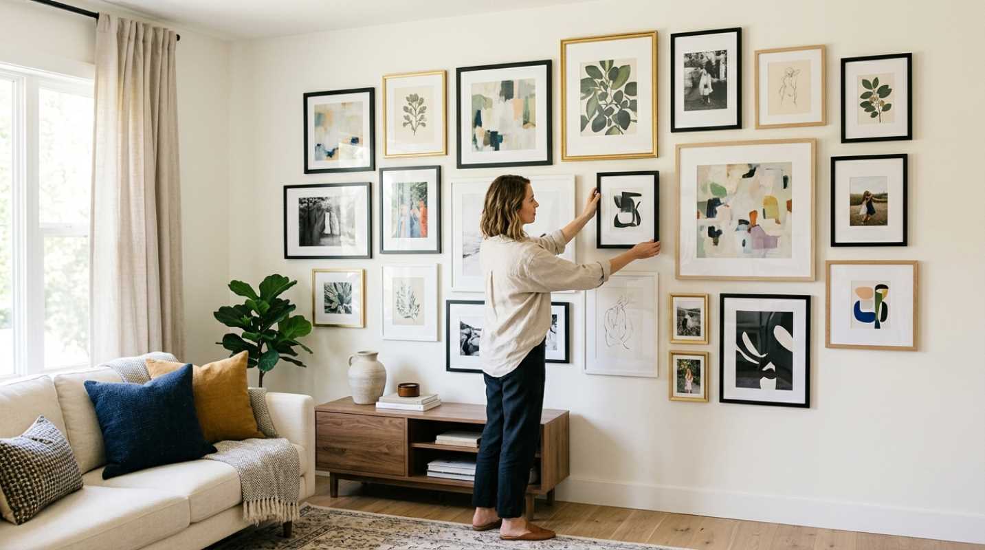 How to Choose Wall Art and Curate a Gallery Wall
